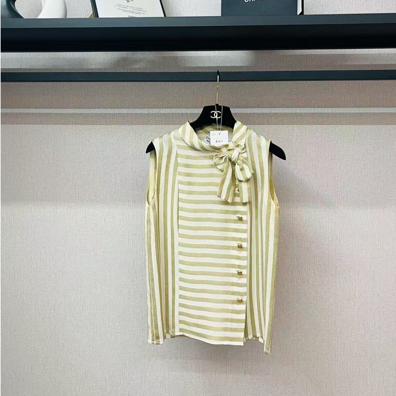 95新 Chanel/香奈儿 Chanel/香奈儿/中古条纹背心/F36/编号692