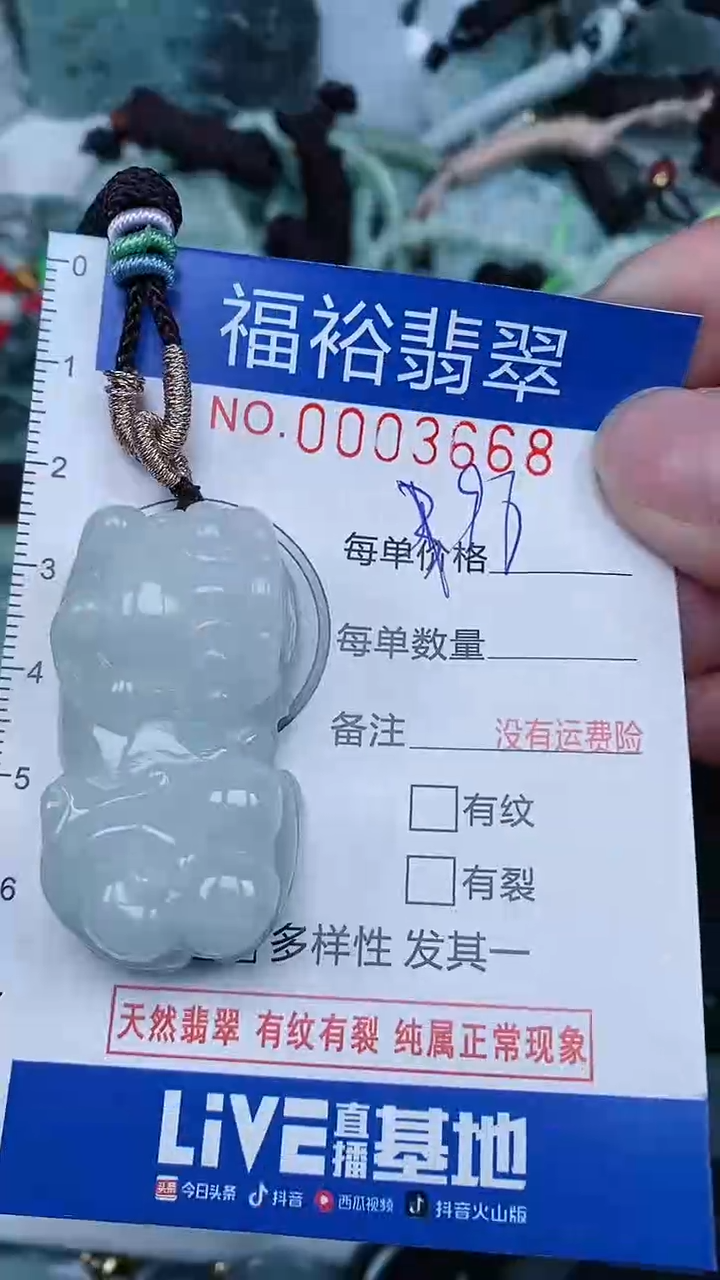 【闪购商品】翡翠颈饰未镶嵌...0003668