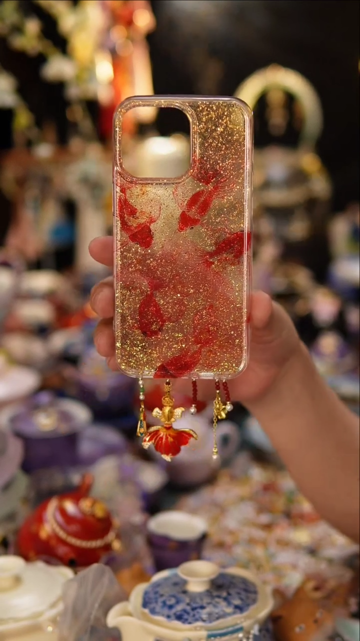 【闪购商品】摆件手工编织手机壳手工编织手机壳