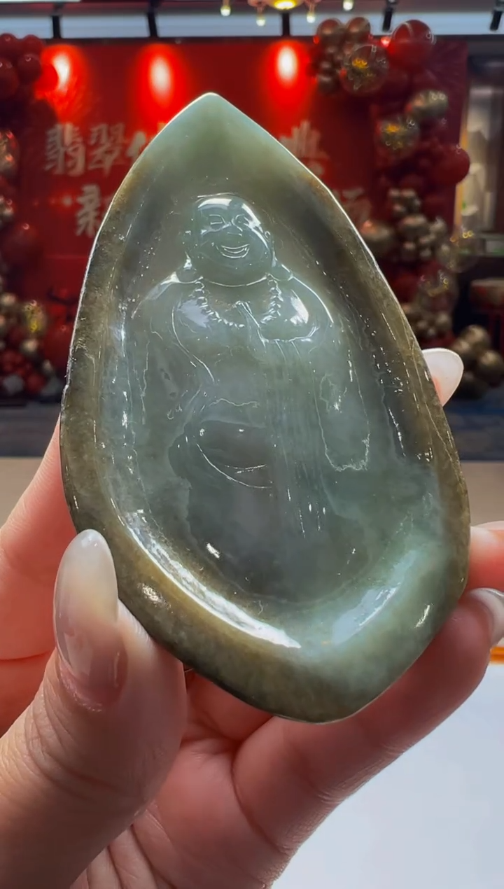 【闪购商品】定制翡翠未镶嵌Q2025-1-16-15