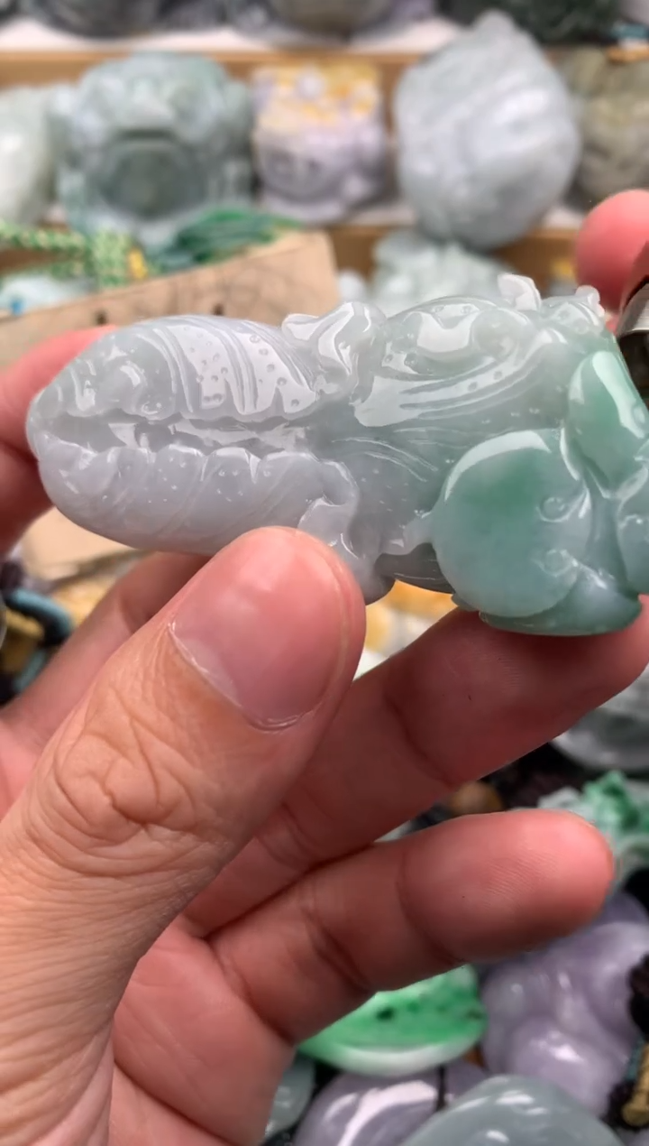 吊坠(不含链)未镶嵌翡翠1