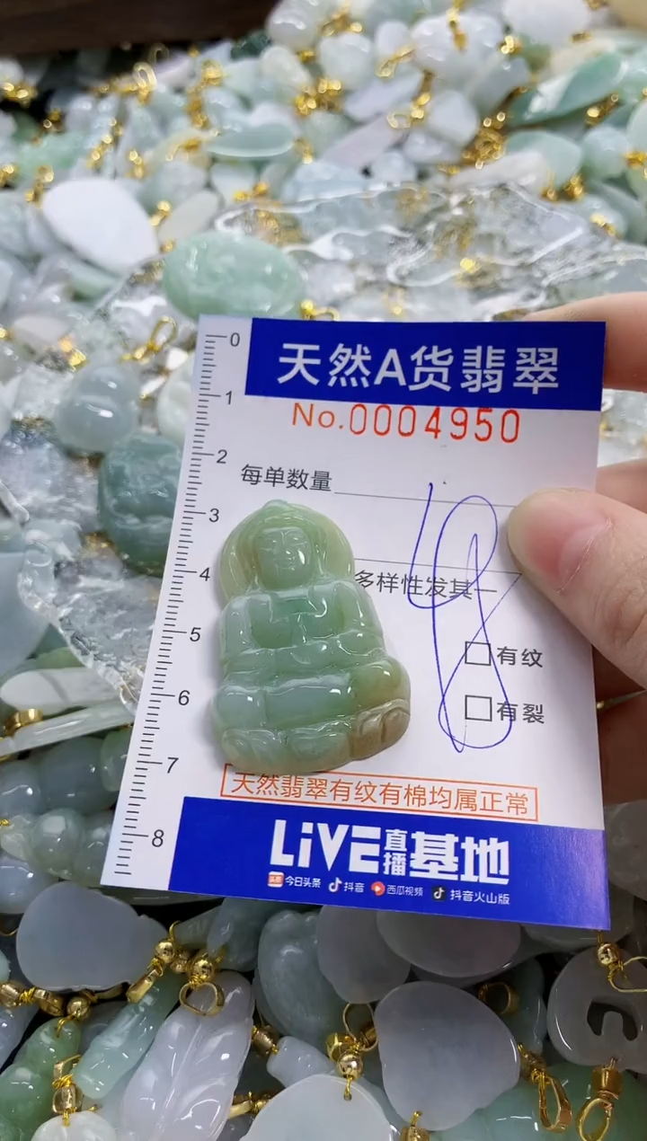 颈饰未镶嵌翡翠L****9天然A货翡翠