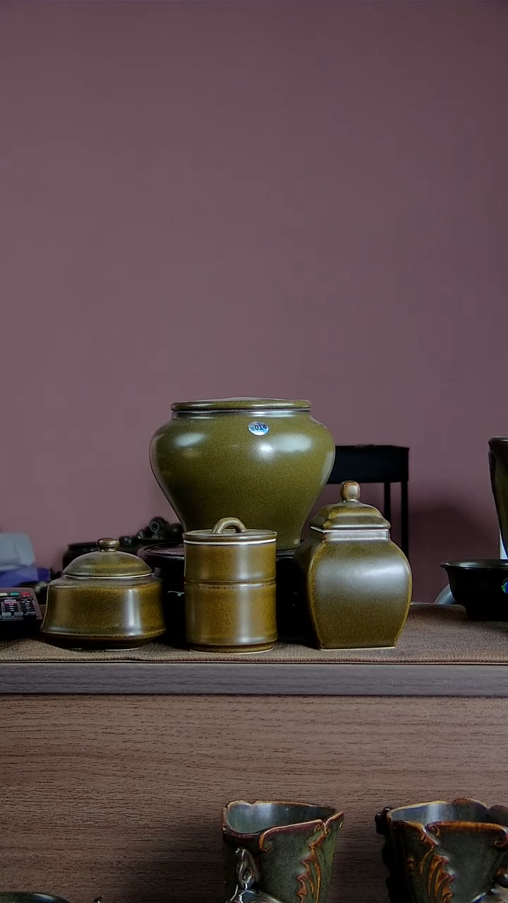 【闪购商品】景韵堂仿清茶叶末釉