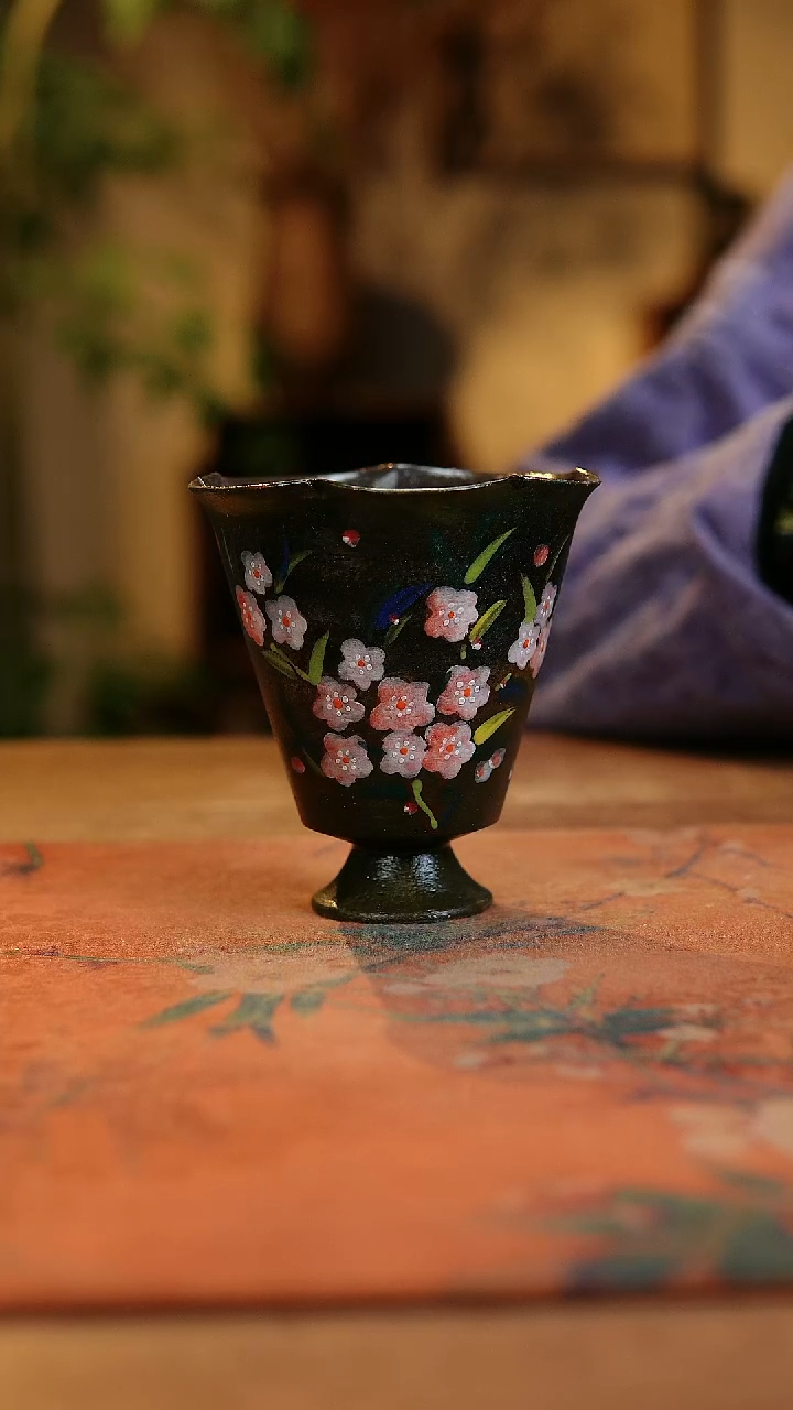 【闪购商品】瓷片1045景德镇手工手绘釉下彩高温瓷