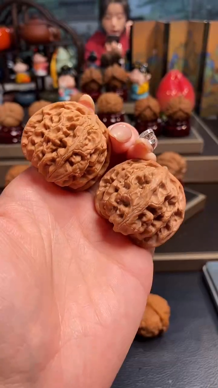 【闪购商品】文玩核桃把件A117苹果园40