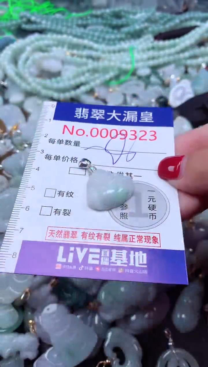 颈饰未镶嵌翡翠9323