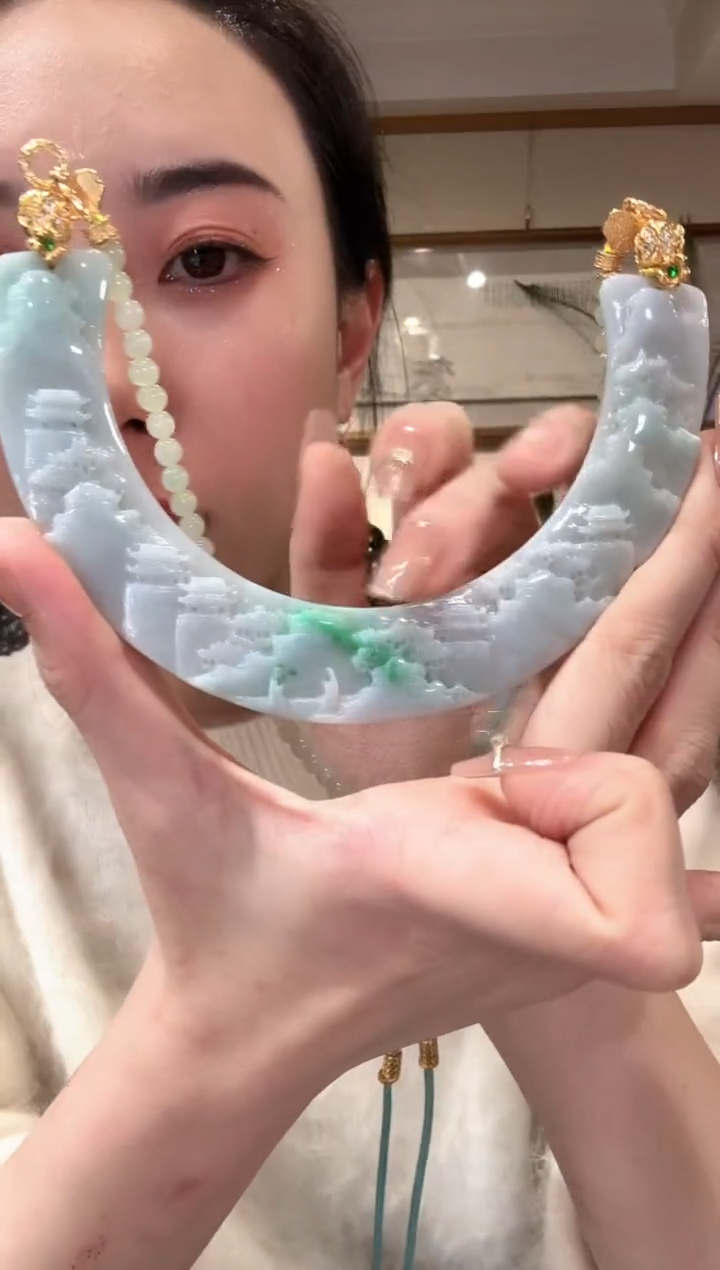 【闪购商品】翡翠颈饰未镶嵌国风