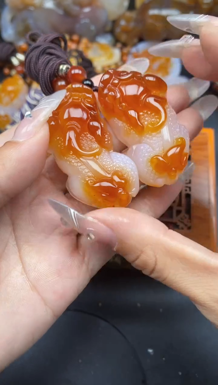 【闪购商品】玛瑙/玉髓颈饰未镶嵌ll