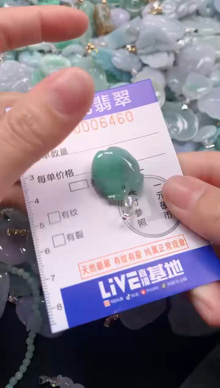 颈饰未镶嵌翡翠6460