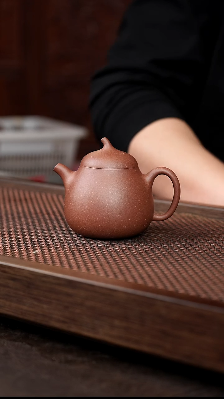 茶壶紫砂底槽清高茄段