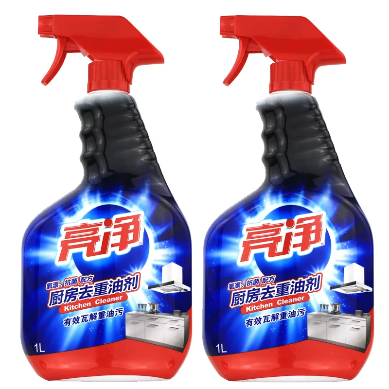 亮净厨房去重油污清洁剂1L 快速渗透去重油剂油烟机清洗液油烟净