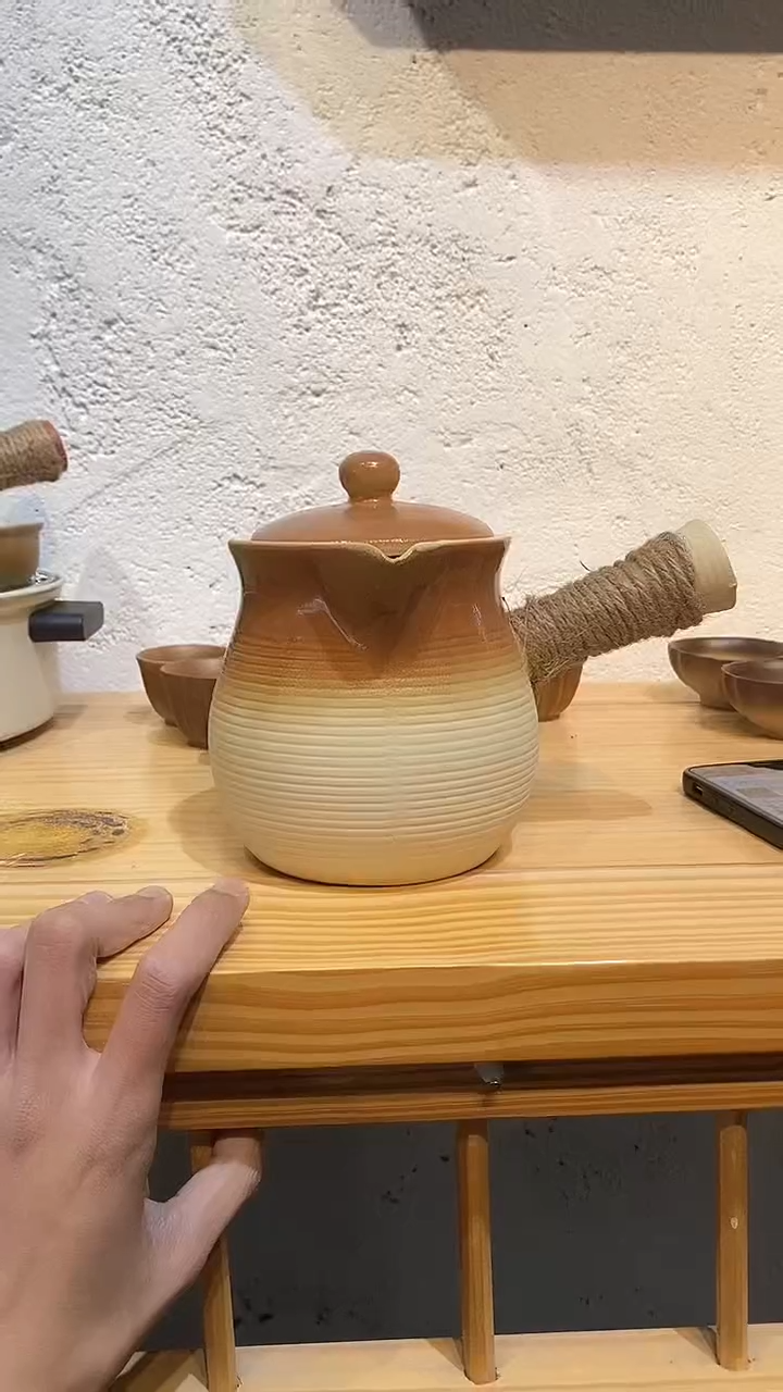 【闪购商品】1000ml美人罐罐壶+陶瓷盖   