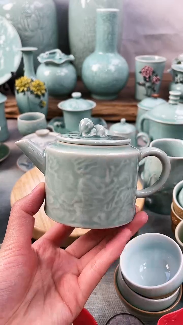 【闪购商品】特价 微瑕 慧仙青瓷