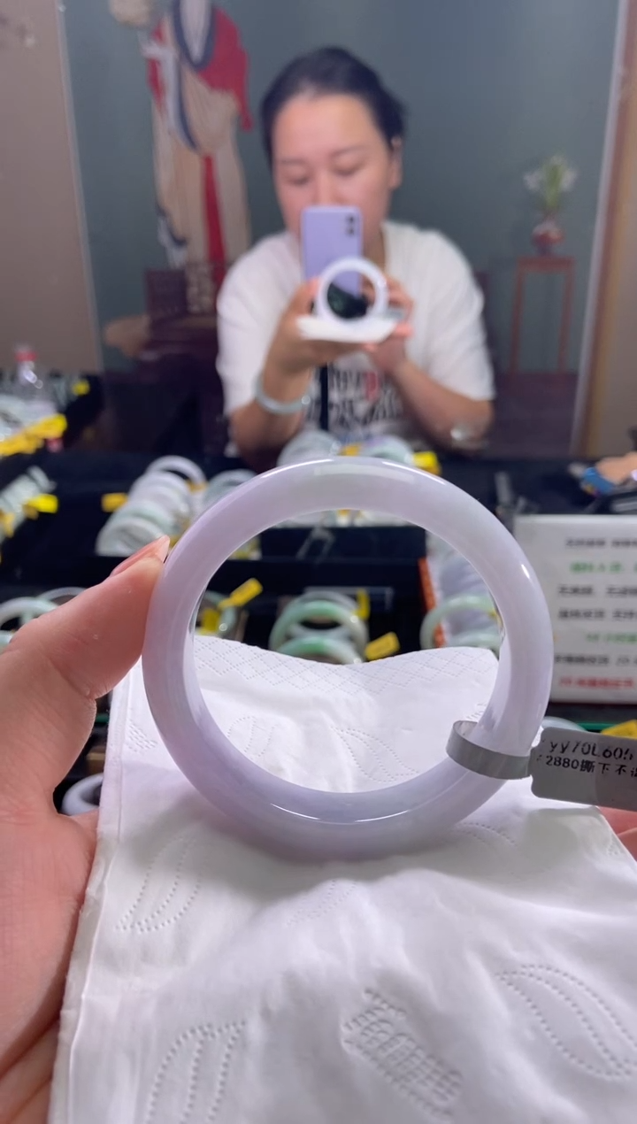 未镶嵌手镯翡翠6061圈口d