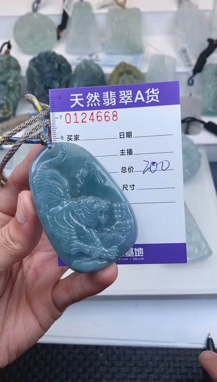 【闪购商品】翡翠颈饰未镶嵌         668