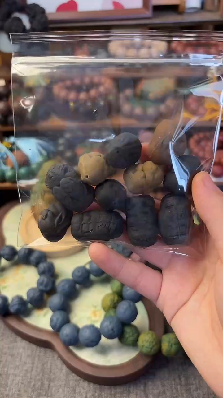 泥塑兔子象神一包配饰款