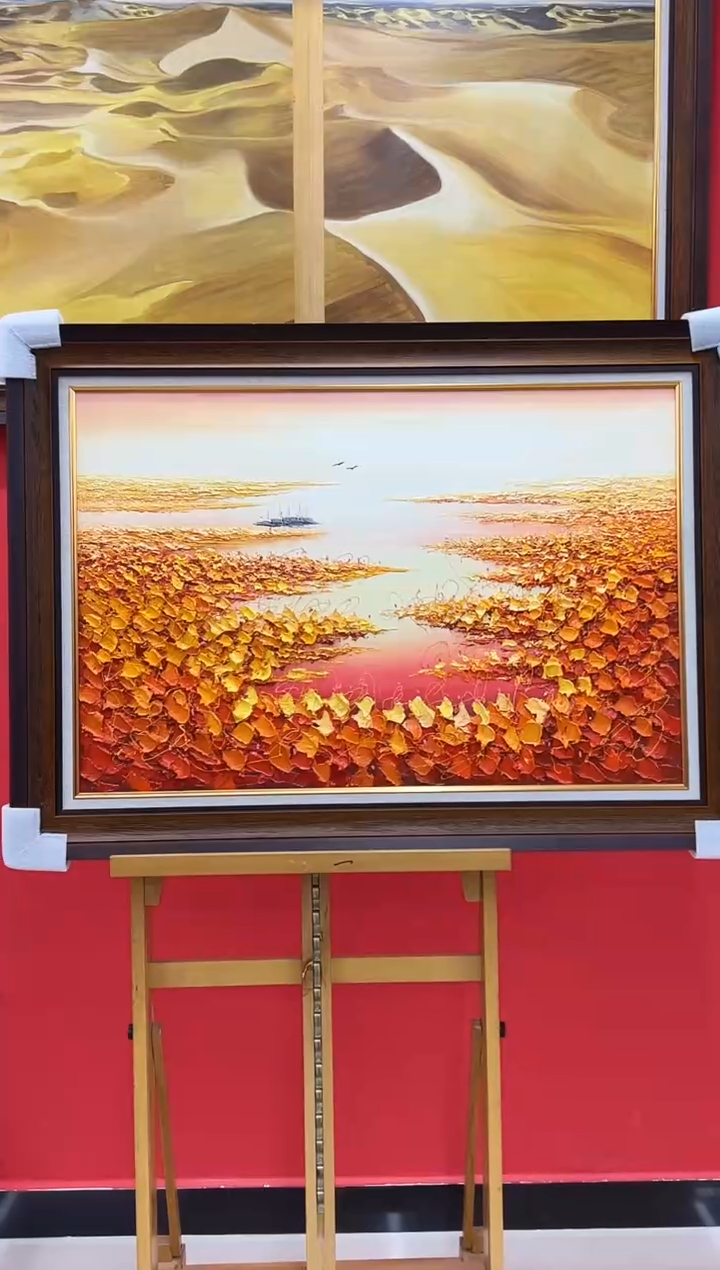 【闪购商品】油画梁静-60×90-油画作品