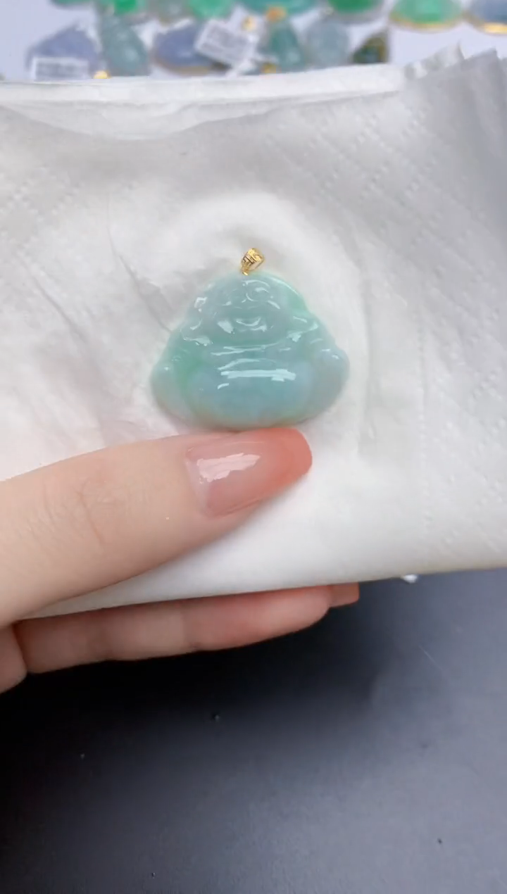 【闪购商品】翡翠颈饰未镶嵌天然缅甸翡翠A货
