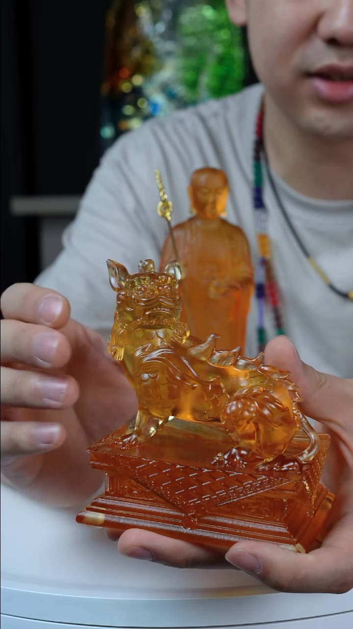 茶宠谛听神兽高12厘米