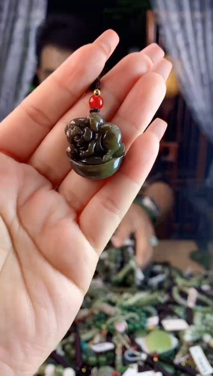 【闪购商品】和田玉挂件未镶嵌多样性发货拍一发一