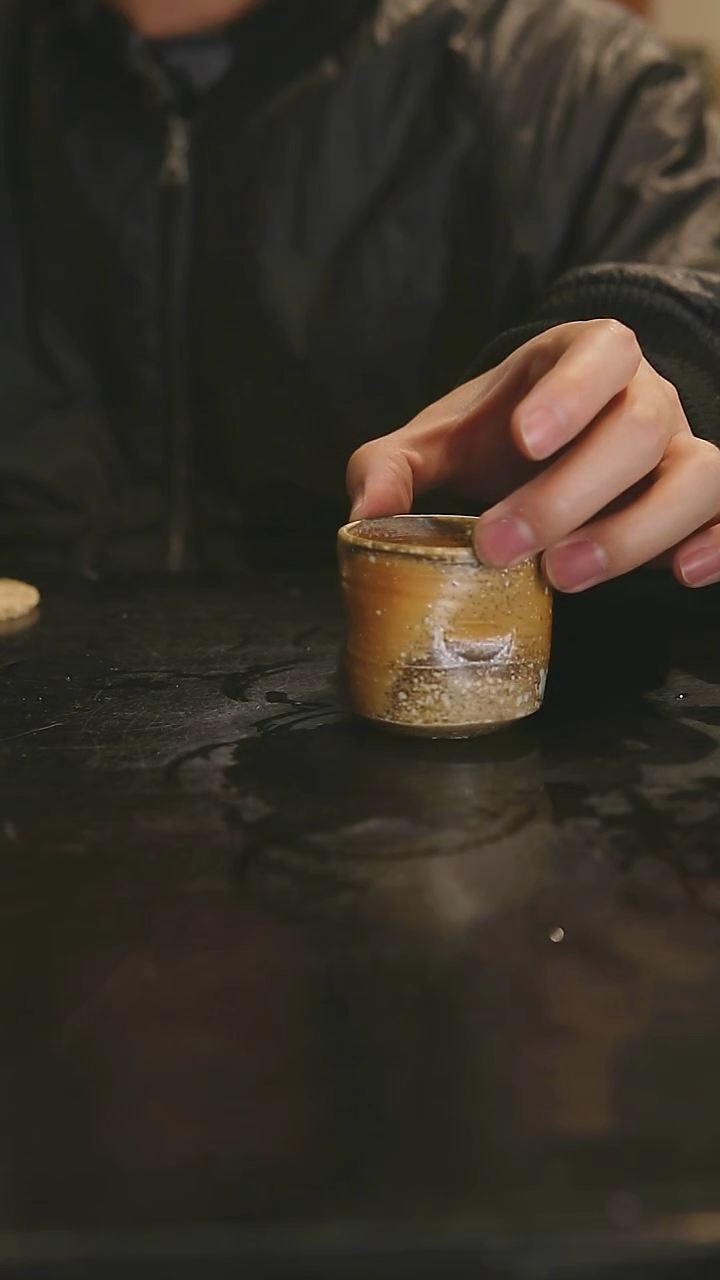 【闪购商品】景德镇柴烧裸烧陶瓷茶杯0112