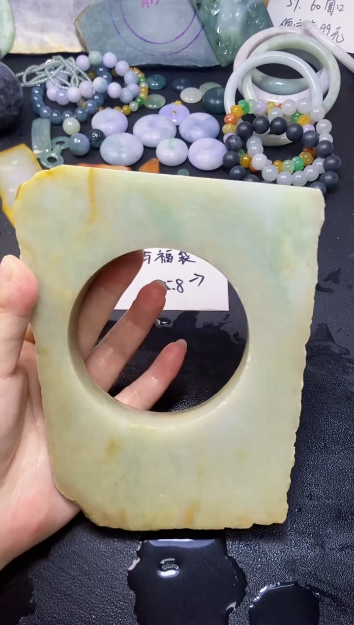 【闪购商品】翡翠未镶嵌颈饰187天然翡翠