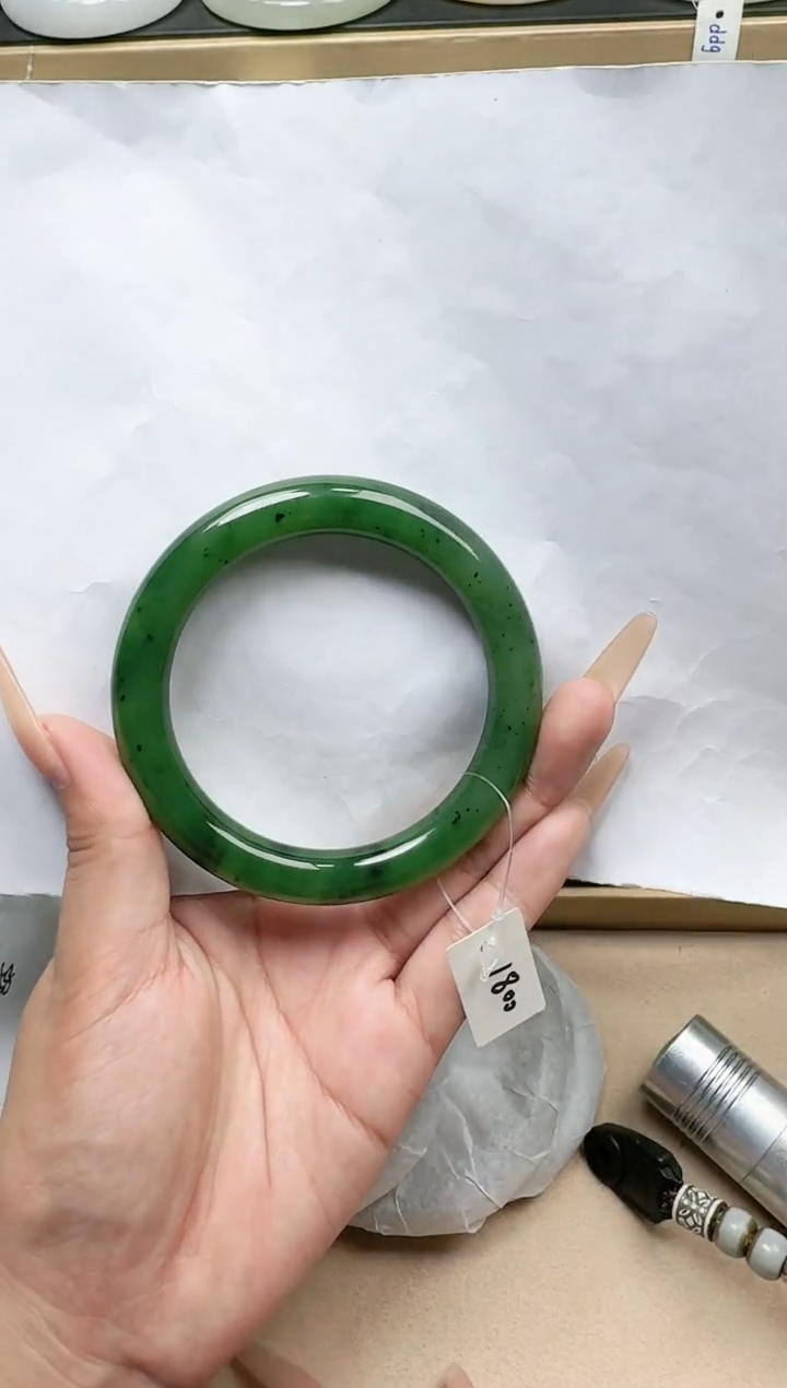 【闪购商品】和田玉手镯未镶嵌58/59圈口YY