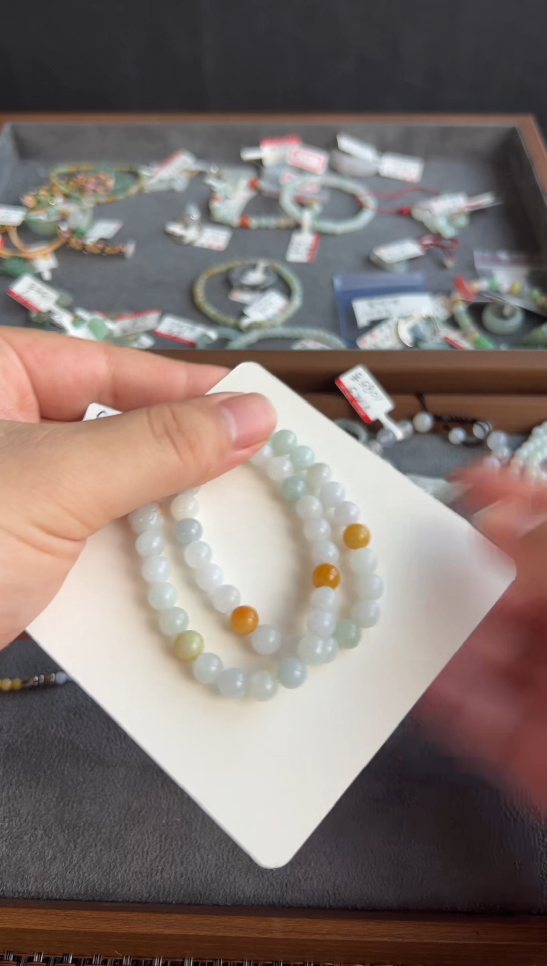 【闪购商品】未镶嵌翡翠手串908号