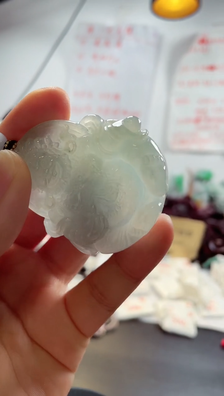 【闪购商品】翡翠颈饰未镶嵌天然缅甸翡翠A货