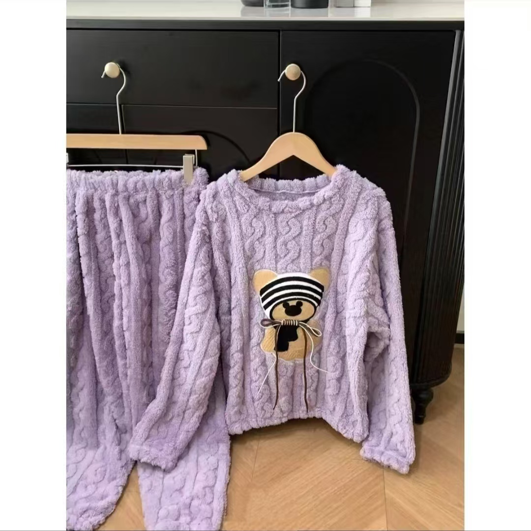 2025新款睡衣洋气保暖