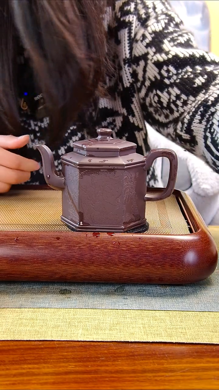 茶壶紫砂徐记福康 原矿紫砂 10