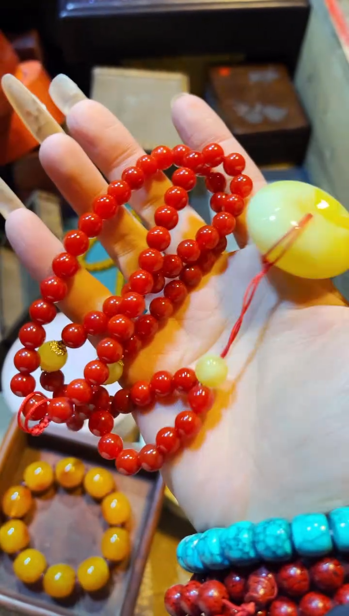 【闪购商品】南红玛瑙颈饰未镶嵌兰妹精品精选链接56