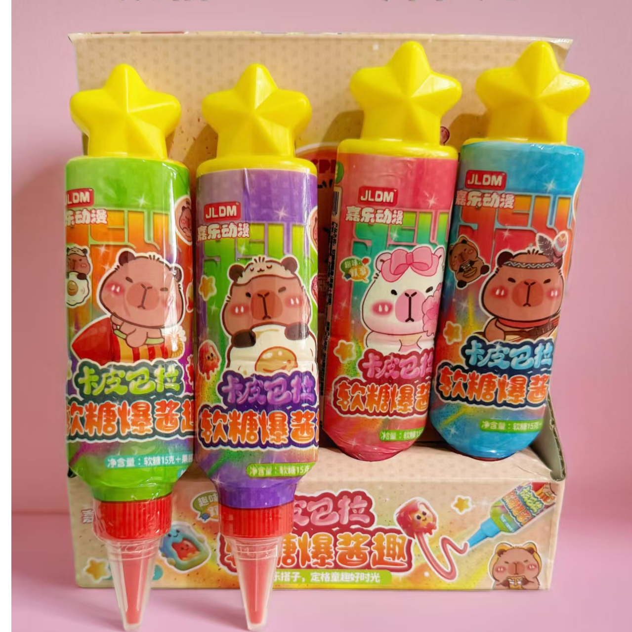 嘉乐动漫软糖爆浆趣