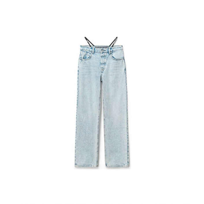未使用 ALEXANDER WANG 【lu】SS22 牛仔长裤 TP020554