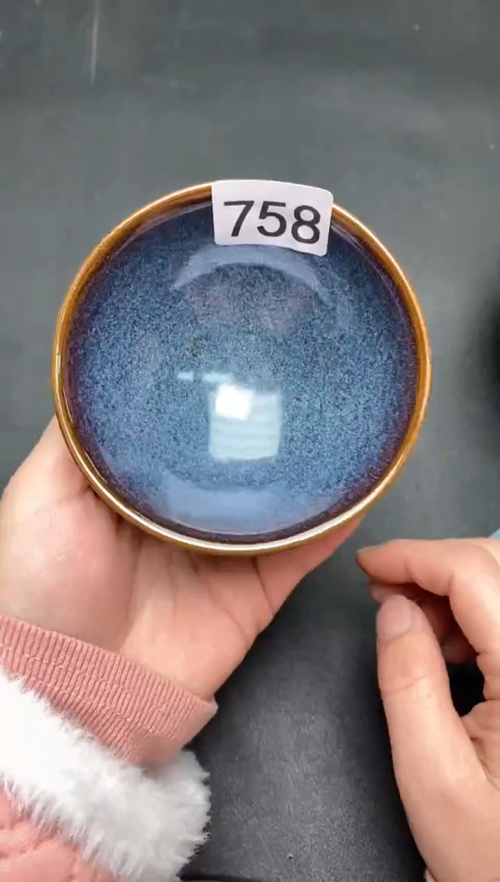 【闪购商品】茶盏758建盏建盏建盏建盏微瑕