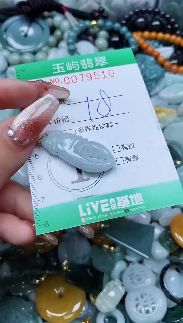 【闪购商品】翡翠颈饰未镶嵌闪购0079510