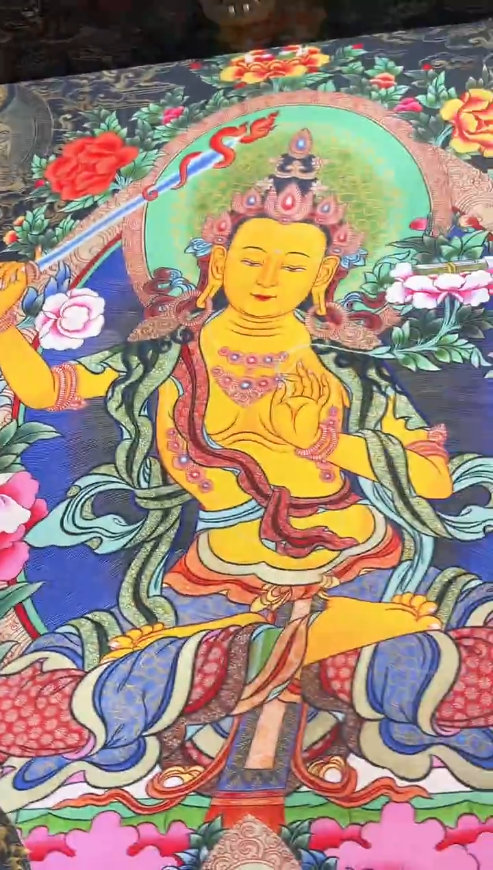 卷轴画路路的唐卡tk160
