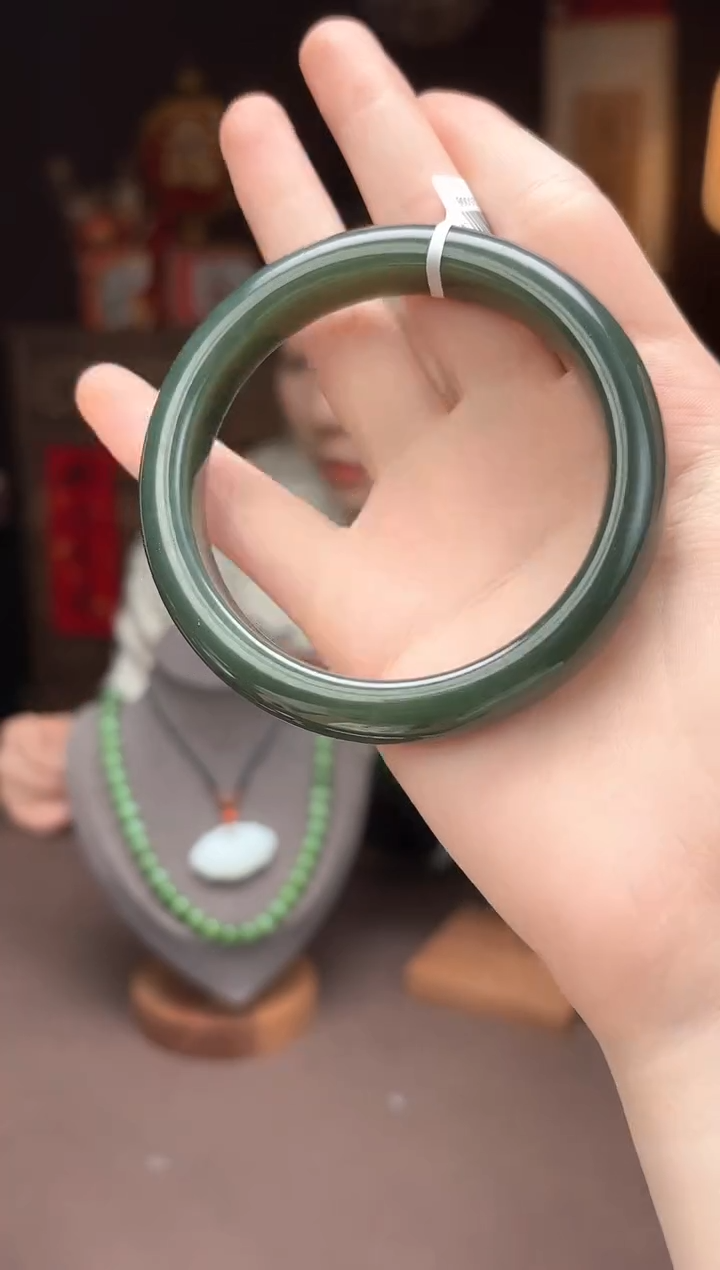 【闪购商品】和田玉ST32手镯60未镶嵌-