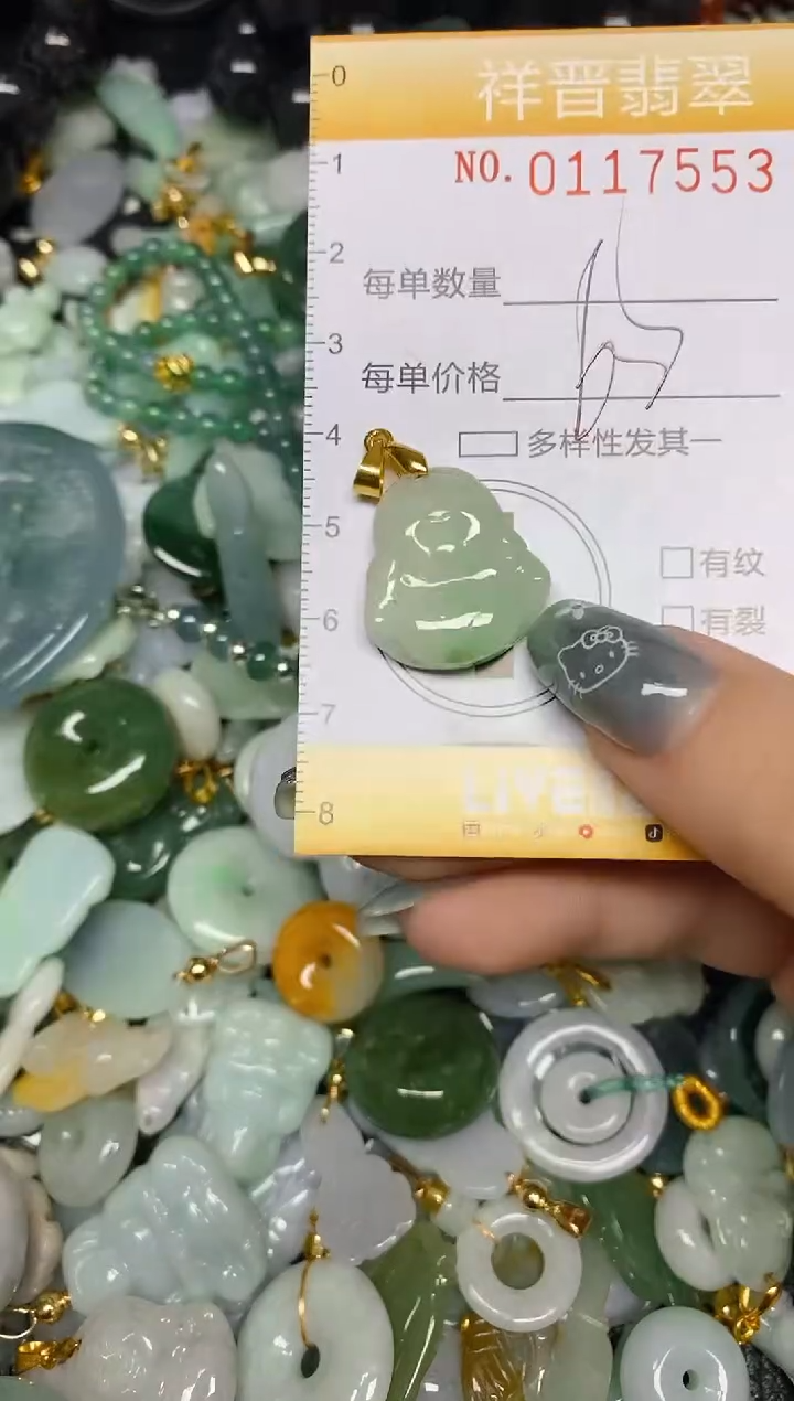 【闪购商品】翡翠颈饰未镶嵌闪购0117553