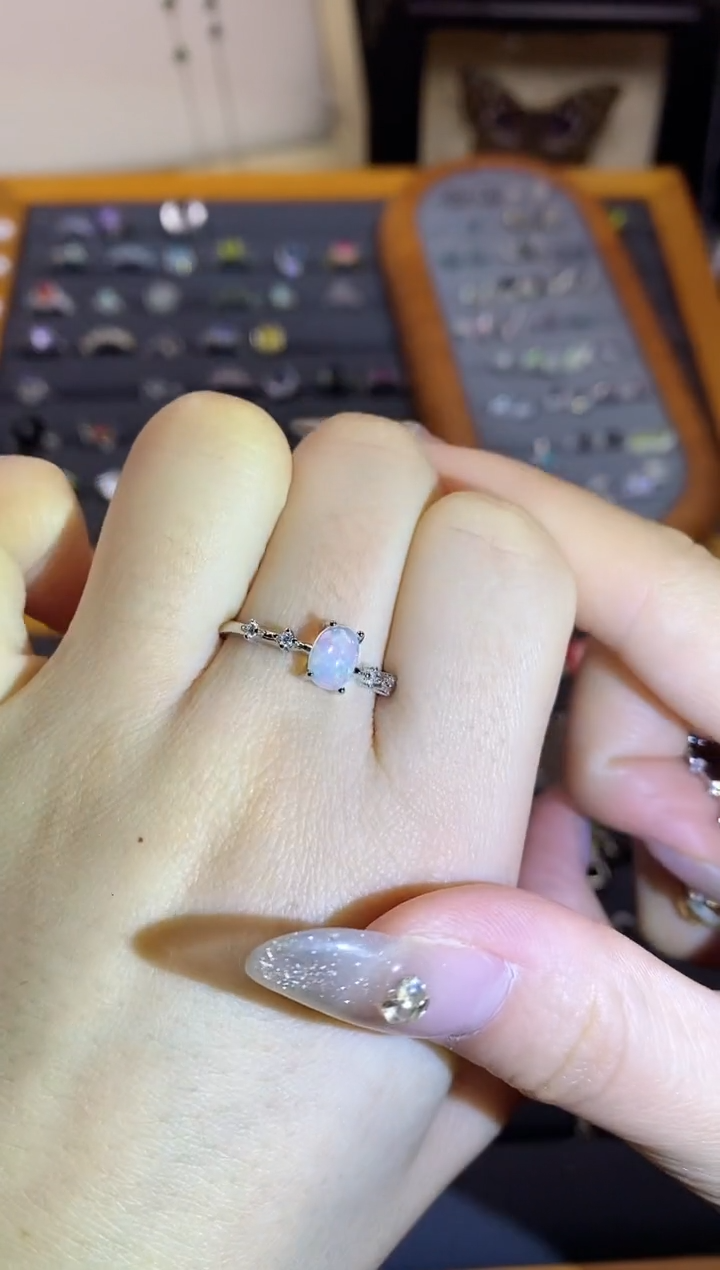 【闪购商品】水晶手链银S925镶嵌A40  