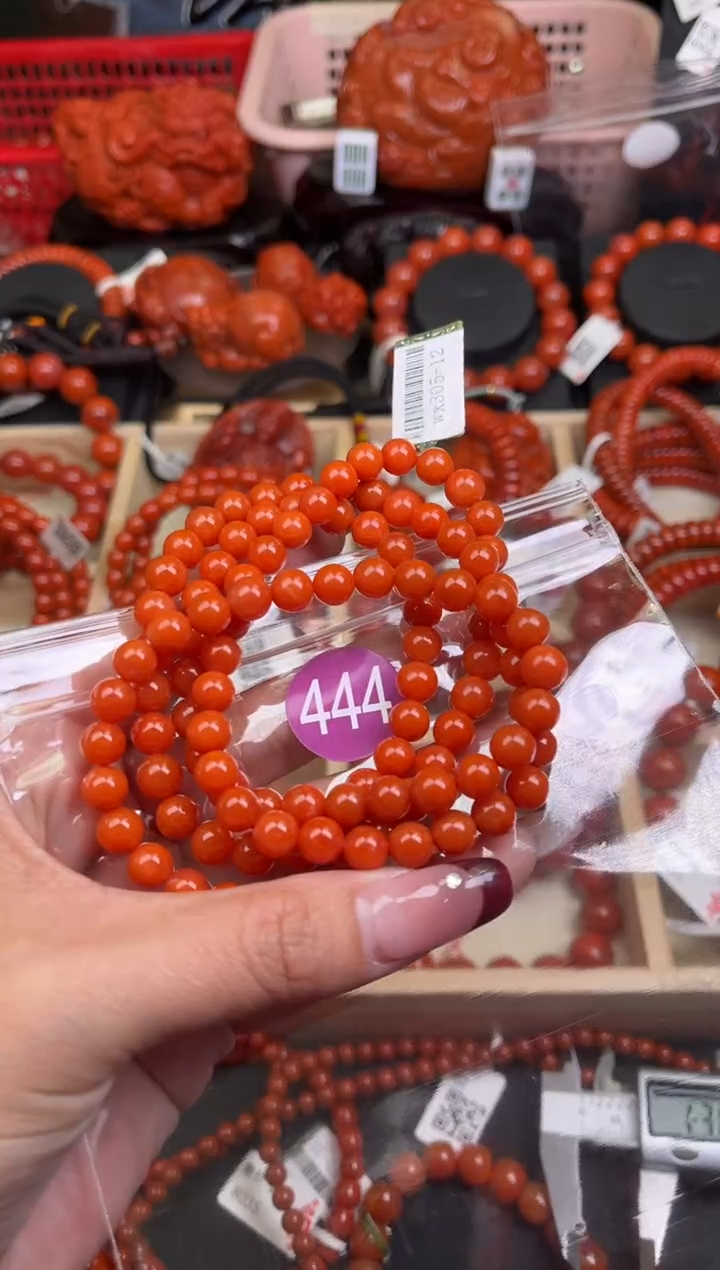 【闪购商品】南红玛瑙珠宝奇石未镶嵌444-7+