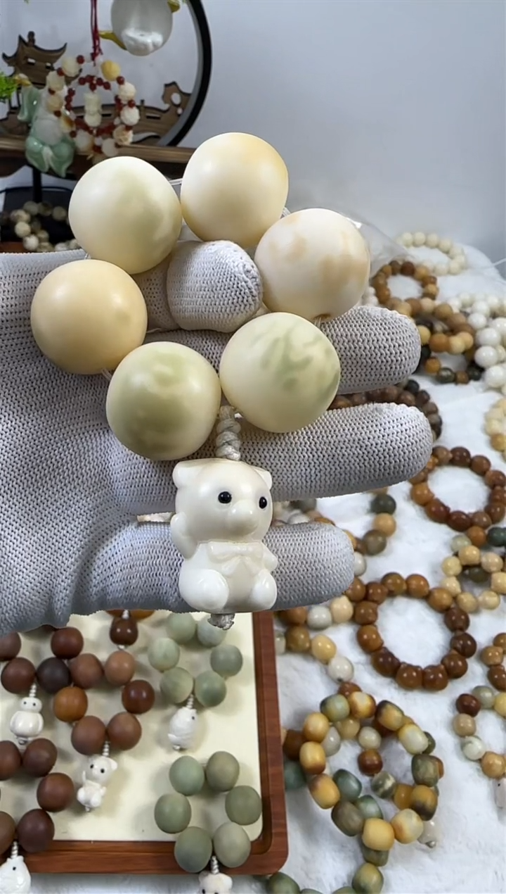 【闪购商品】白玉菩提吊坠25手捻