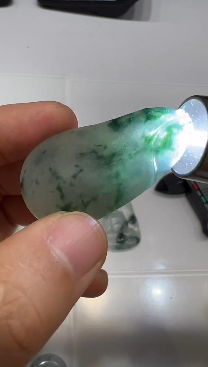 【闪购商品】定制翡翠未镶嵌福瓜