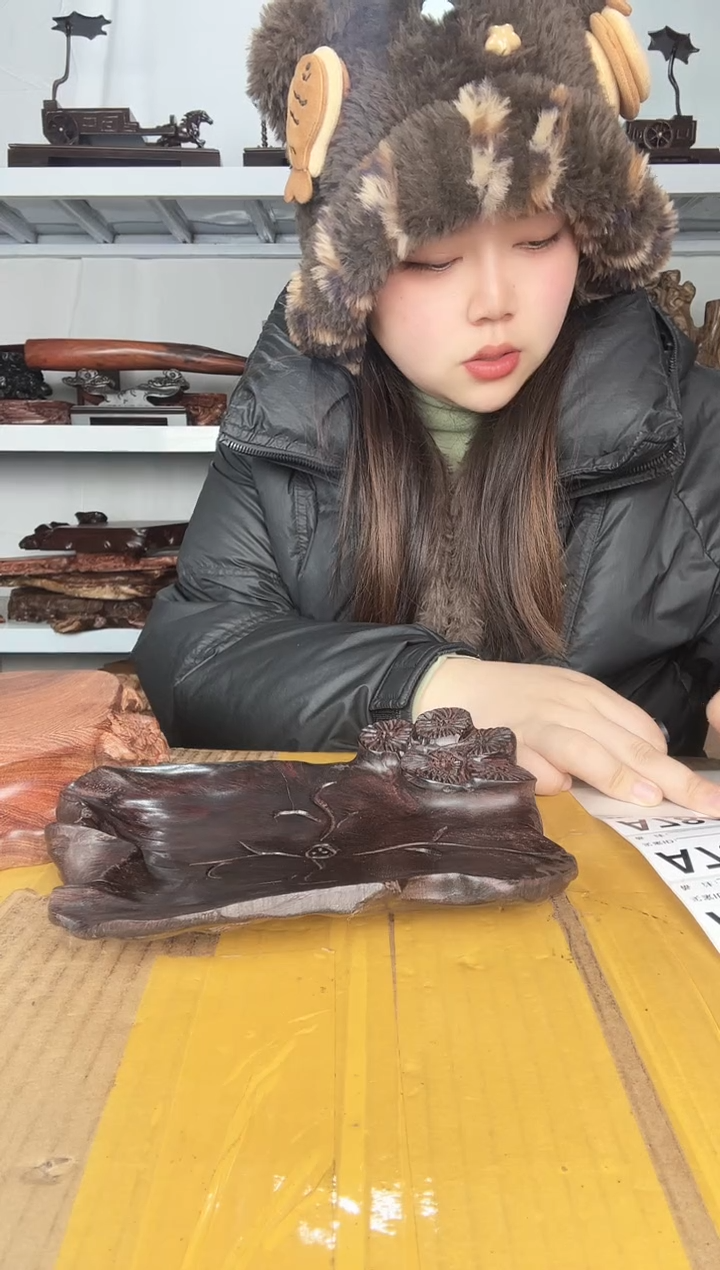 大果紫檀（缅甸花梨）闲**鹤48