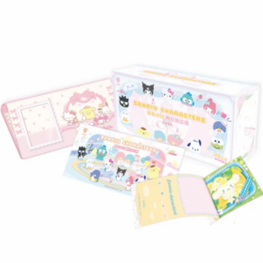 卡宝文创-三丽鸥家族-成长日记-撕拉拍立得收藏卡牌盲盒（代拆）L