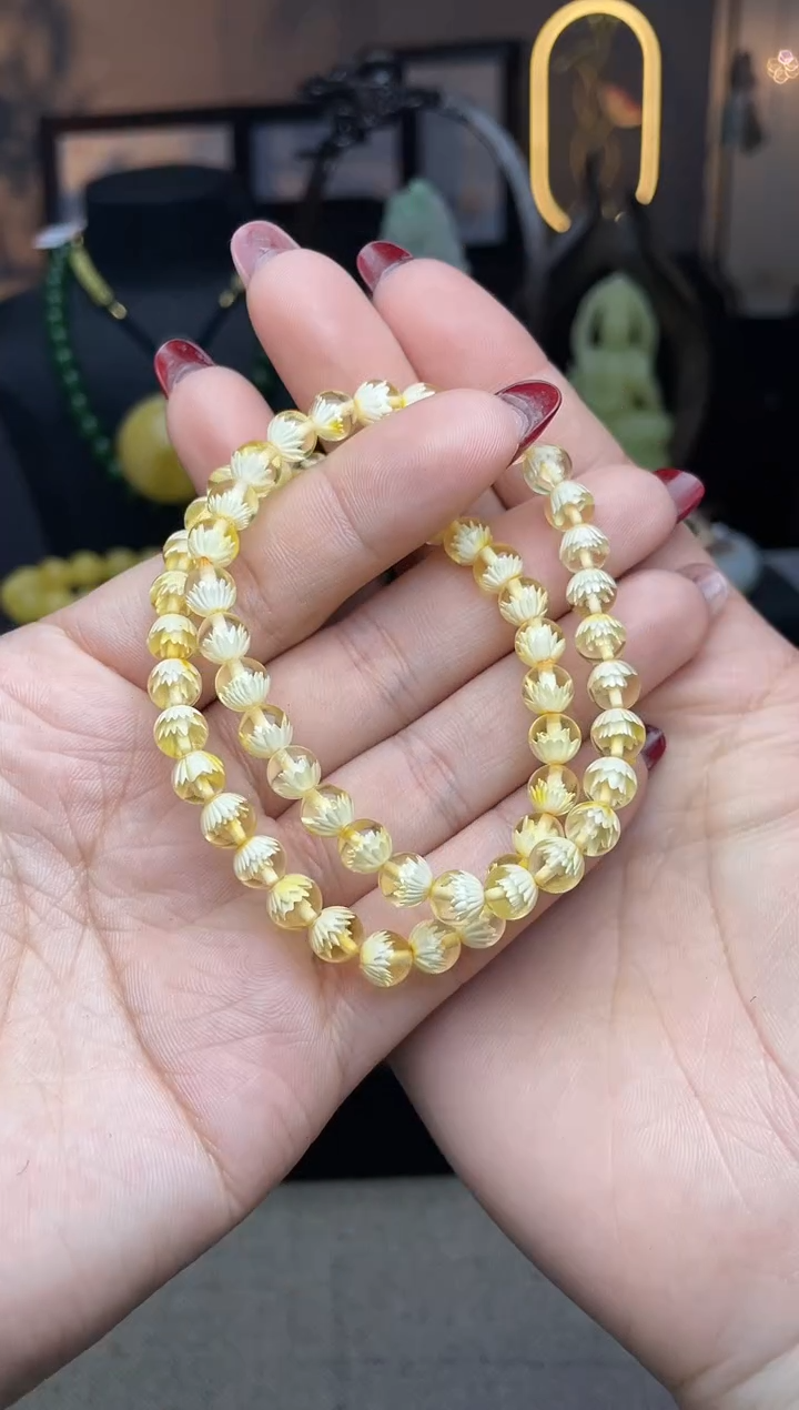 【闪购商品】蜜蜡手链未镶嵌f070多样性发其一