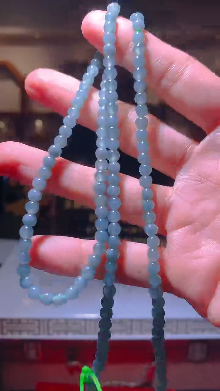 定制翡翠未镶嵌毛货闪购链接GSZ040带珠链