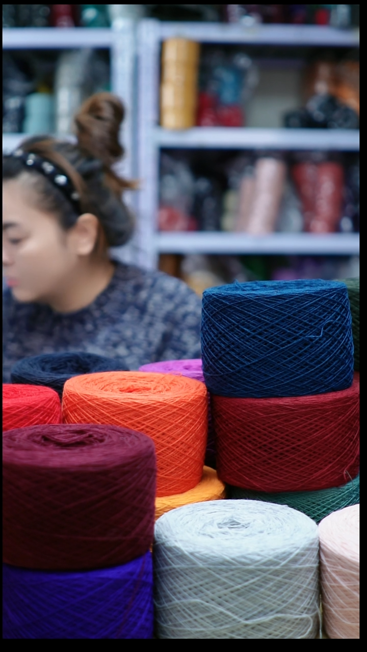 羊绒欢姐手编线E020