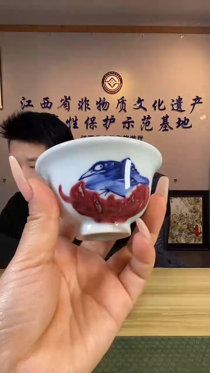 【闪购商品】景德镇青花手工手绘陶瓷