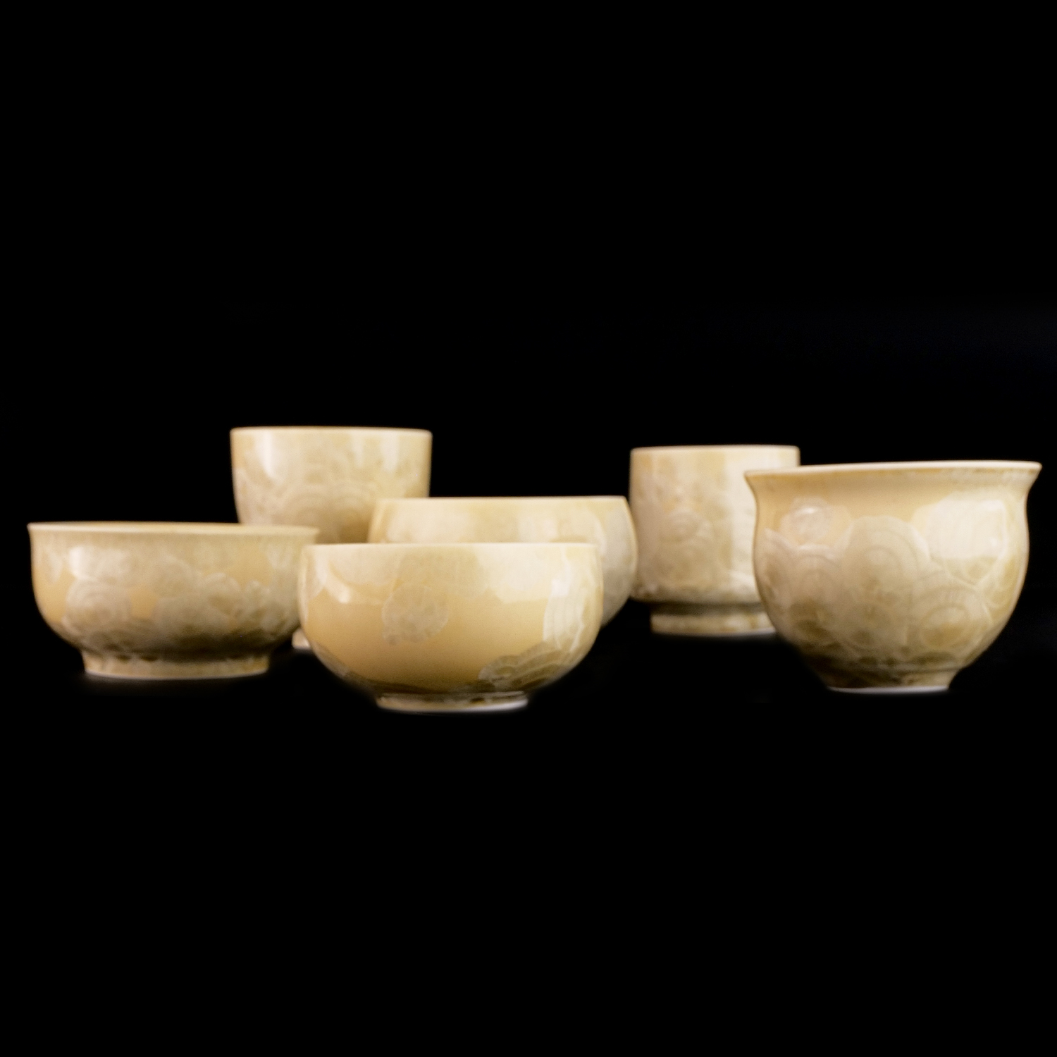 Sanmu三木 金光花影系列 茶盏 窑变结晶 茶杯